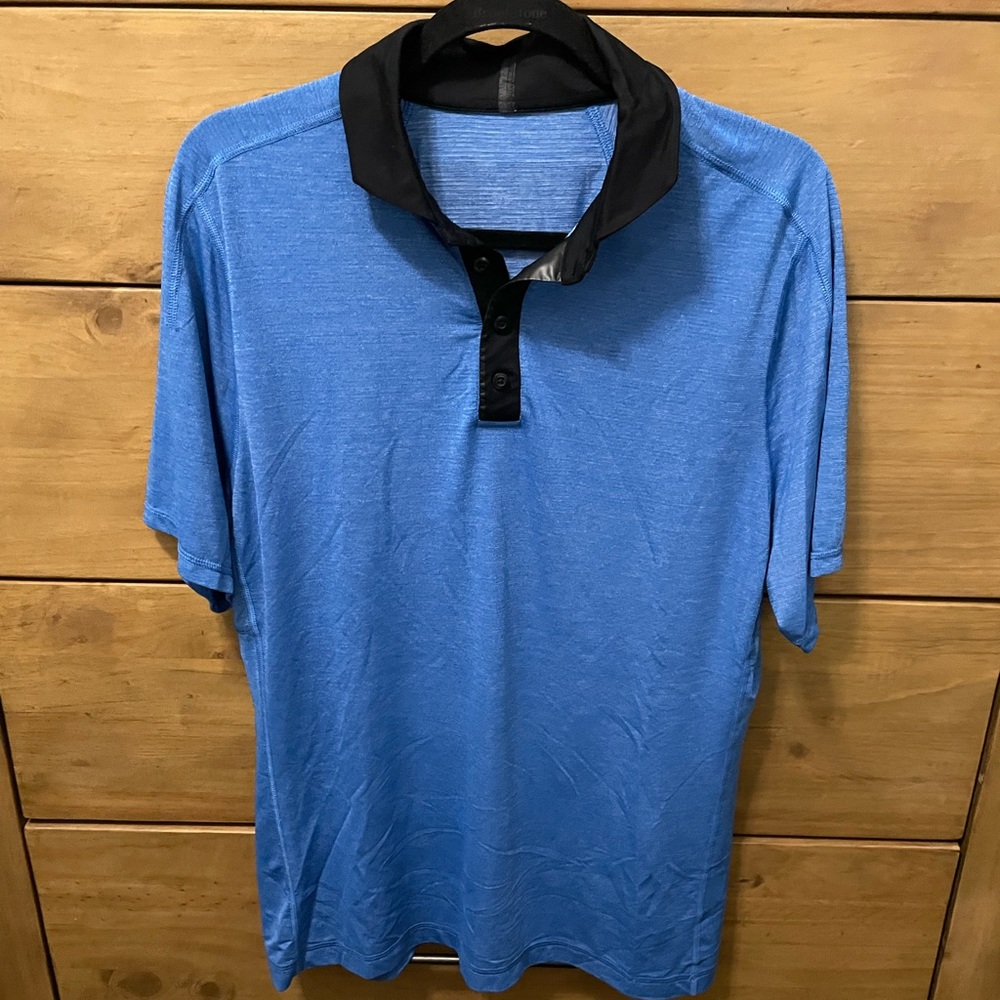 Blue Lululemon Polo
